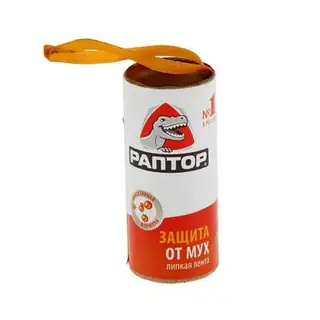 Липкая лента от мух «Раптор», 1 шт
