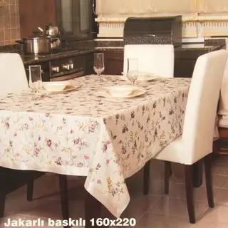 Скатерть PRINTED 160*220 см, 100% полиэстер