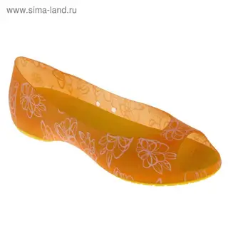 Аквашузы женские, цвет оранжевый, размер 36 (арт. 44202)