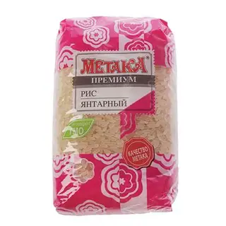 Крупа Метака рис янтарный премиум, 800 г