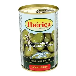 Оливки с Анчоусом ТМ "Iberika", 300 г