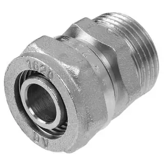 Муфта AQuapex, обжимная, 20 мм х 3/4" наружная резьба