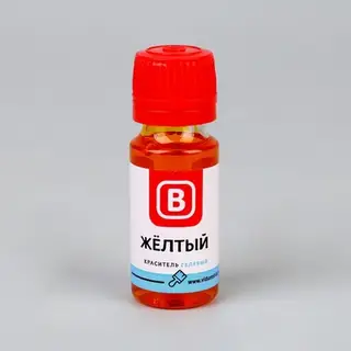 Краситель гелевый жёлтый, 15 мл