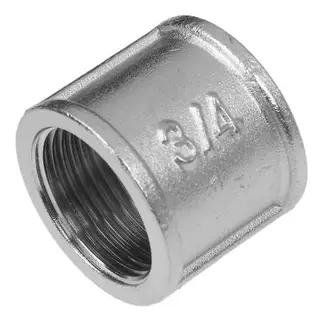 Муфта Aquafit, 3/4", внутренняя резьба, никелированная латунь