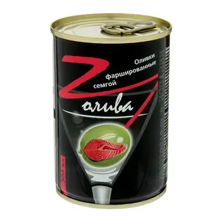 Оливки Z-Oliva, фаршированные семгой, 280 г