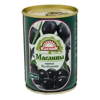 Маслины без косточки "КАСВИК", 280 г