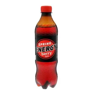 Напиток энергетический SPRING ENERGY Красные ягоды, 0,5 л