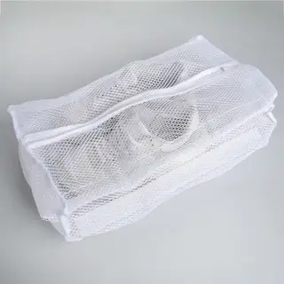 Мешок для стирки спортивной обуви, 32×3,5 см, цвет белый