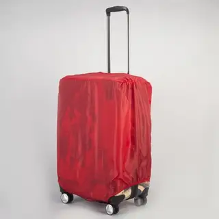Чехол защитный для чемодана 62х42х28 см, средний, 24", цвет красный