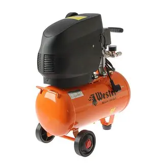 Компрессор WESTER W 024-150 OLC, 1500 Вт, 210 л/мин, 8 Бар, ресивер 24 л, масляный