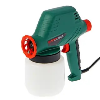 Краскопульт Hammer flex PRZ110, электрический, 110Вт, 0-300 г/мин, 800 м, до 120 DIN