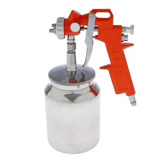 Краскопульт WESTER FPS-10 HP, пневматический, 1л, нижн.бак, 1.5 мм, 3-4 бар, 118-200л/мин