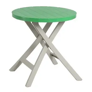 Стол Oregon Curver, цвет зеленый/бежевый 70*70*72 см (BISTRO TABLE) (216866)
