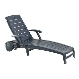Шезлонг SPARTA Curver цвет синий 194х74х30 cм (152662)