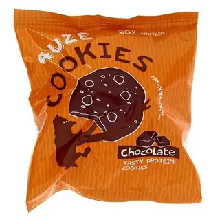 Печенье Фьюз, Fuze Cookies, Шоколад, 40 г