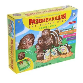 Настольная игра "Умные ёжики"