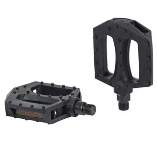 Педали STG HF-820, пластиковые, ось 9/16", цвет чёрный