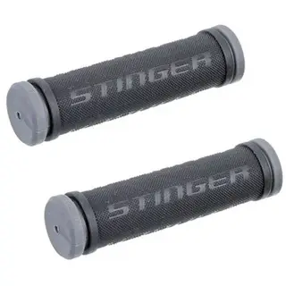Грипсы STG HL-G107-1, цвет чёрный/серый