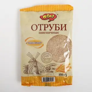 Отруби "ОГО!" "Пшеничные" рассыпчатые, 150 г