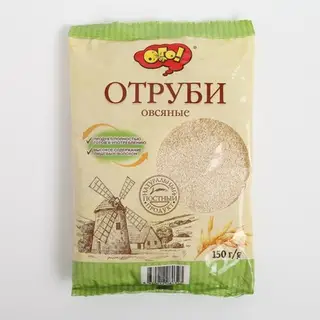 Отруби "ОГО!" "Овсяные" рассыпчатые, 150 г