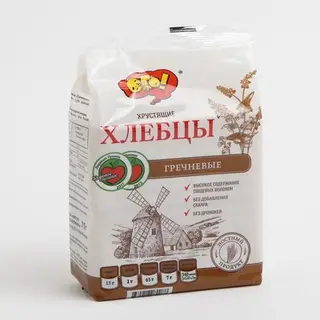 Хлебцы "ОГО!" "Гречневые", 75 г