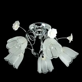 Люстра "Ландыш" 5 рожков МИКС (220V 15W E27) d=45 см h=25 см