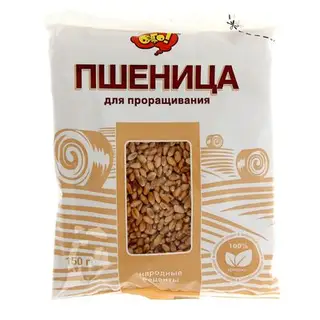 Пшеница "ОГО!" для заваривания и проращивания, 100 г