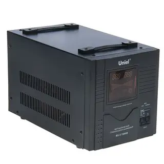 Стабилизатор Uniel RS-1/10000, напольный, релейный, однофазный, 10 кВА