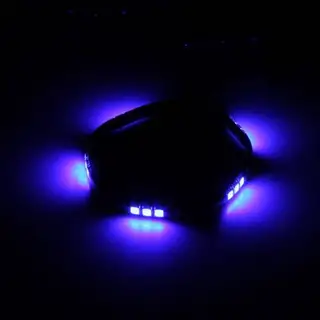 Светодиодная линейка TORSO, 15LED-SMD5050, 30 см, 12 В, IP65, 3.6 Вт, в пакете, свет синий