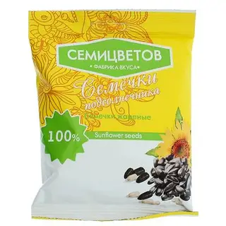 Семечки подсолнечника жареные, неочищенные, 100 г