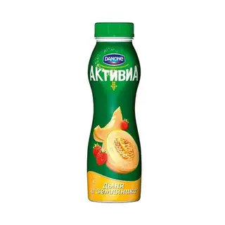 АКТИВИА ПИТЬЕВАЯ 290г. Дыня-Земляника
