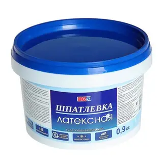 Шпатлёвка латексная Brozex, 0.9 кг