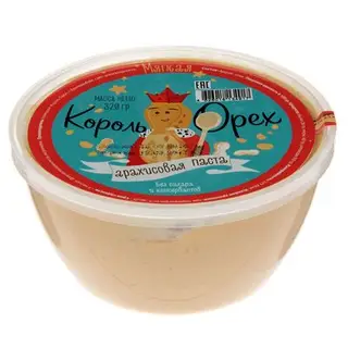 Арахисовая паста «Король Орех» мягкая, 320 г