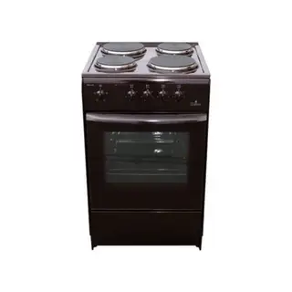 Плита Darina S EM 341 404 Вt, электрическая, 4 конфорки, 47 л, эмаль, без гриля, черная