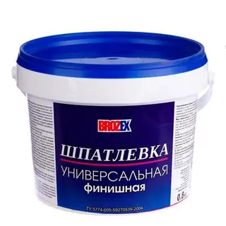 Шпатлёвка финишная универсальная Brozex, 0.8 кг