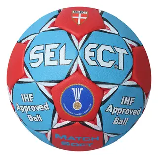 Мяч гандбольный Select Match Soft, 844908-232 Senior, размер 3