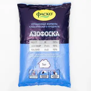 Удобрение минеральное сухое Фаско, на основе Азофоски, 1 кг