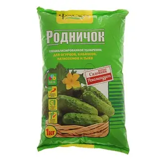 Удобрение минеральное сухое Фаско, тукосмесь, Огурцы, 1 кг