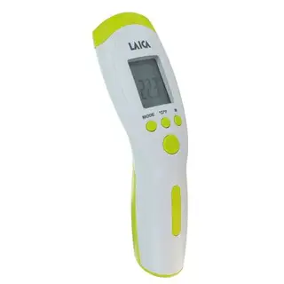 Термометр электронный LAICA SА-5900, инфракрасный, память, бело-жёлтый