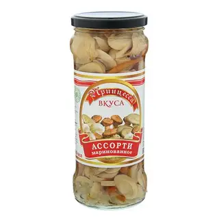 Маринованные Принцесса Вкуса, ассорти, 580 мл