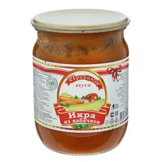 Икра кабачковая ТМ "Принцесса Вкуса", 500 мл
