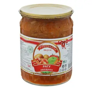 Рагу овощное ТМ "Принцесса Вкуса", 520 г