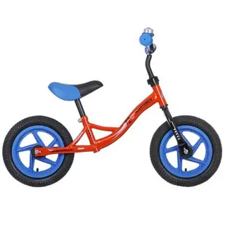Беговел 12" Novatrack Magic, с покрышкой и камерой. цвет: оранжевый