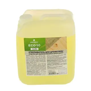 Отбеливатель для древесины Prosept ECO 50, готовый раствор, 5 л