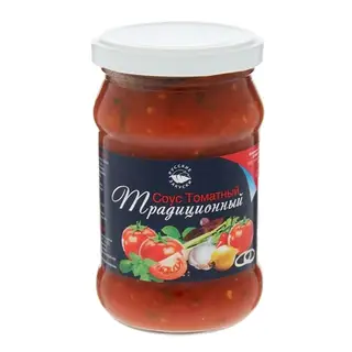 Соус Традиционный ТМ "Русские закуски", стеклобанка 320 г