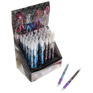 Ручка шариковая автомат дизайн Monster High 1.0 мм, Мonster High микс