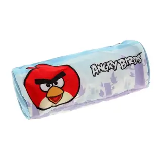 Пенал-косметичка "Angry Birds" круглый