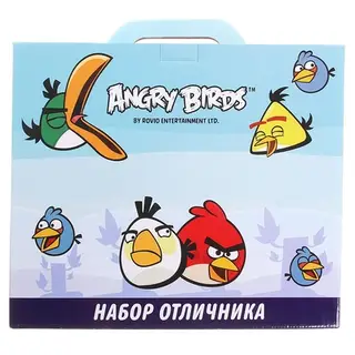 Набор отличника "Angry Birds", 10 предметов