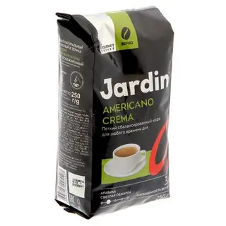 Кофе JARDIN Americano Crema, зерновой, 250 г