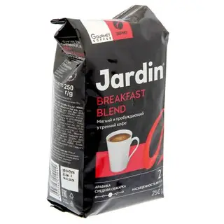 Кофе JARDIN Breakfast Blend, зерновой, 250 г